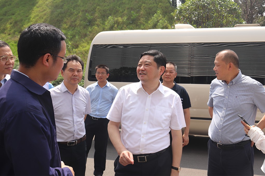 加快發(fā)展，搶占機遇丨夏建平一行調(diào)研中偉新材料中部產(chǎn)業(yè)基地