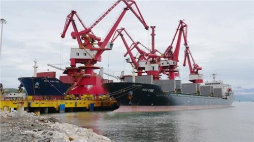 “鎳金屬巨輪”滿載啟航！ 北莫羅瓦利產業基地鎳產品發貨首破萬金噸