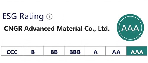 中偉新材MSCI ESG評級榮獲全球AAA級